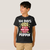 Dag van de school 100 dagen en nog poppin Kinder 1 T-shirt (Voorkant volledig)