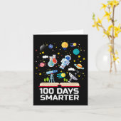 Dag van de School 100 dagen slimmere boeken Space Kaart (Gele Bloem)