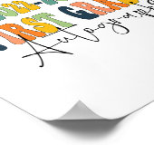 Dag van de school 1e klas handtekeningen 2023 poster (Hoek)
