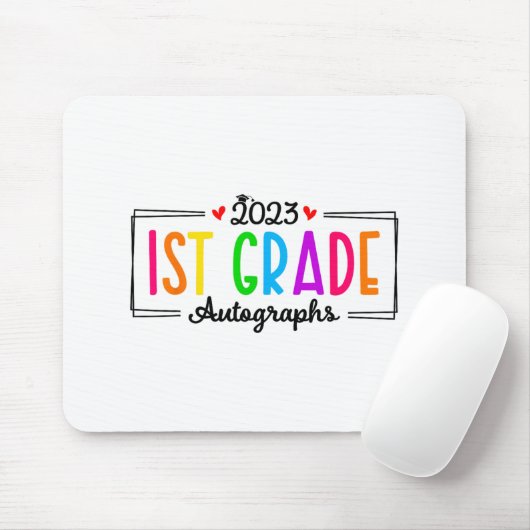 Dag van de School 2023 Handtekening 1e klas Afstud Muismat (Met muis)