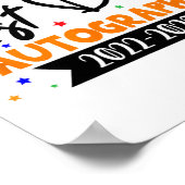 Dag van de School 2023 Handtekening 2e klas Afstud Poster (Hoek)