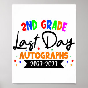 Dag van de School 2023 Handtekening 2e klas Afstud Poster