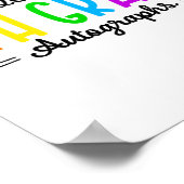 Dag van de School 2023 Handtekening 4e klas Afstud Poster (Hoek)