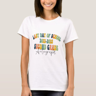Dag van de school 2e klas handtekeningen 2023 t-shirt