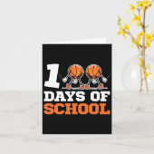 Dag van de school Basketbal Kinder 100 dagen van s Kaart (Gele Bloem)