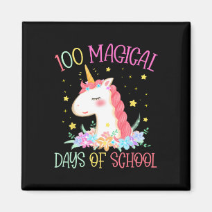 Dag van de School Eenhoorn 100 Magische Dagen Meis Magneet