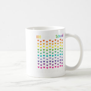 Dag van de school en nog steeds houden van het 100 koffiemok