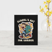 Dag van de School - Grappige school is uit voor de Kaart (Gele Bloem)