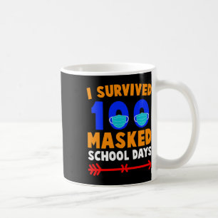 Dag van de school Ik overleefde 100 dagen van gema Koffiemok