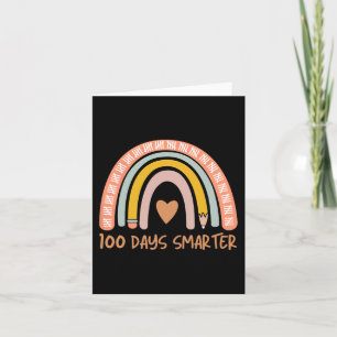Dag van de school leraar 100 dagen slimmer regenbo kaart