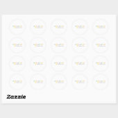 Dag van de school leraar voorschool einde van het ronde sticker (Vel)
