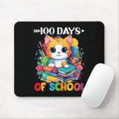 Dag van de School Schattigee kat Kat geschenken 10 Muismat (Met muis)