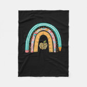 Dag van de schoolleraar - 100 dagen slimmere regen fleece deken (Voorkant)