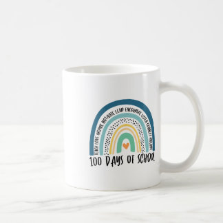 Dag van de schoolleraar - 100 dagen slimmere regen koffiemok
