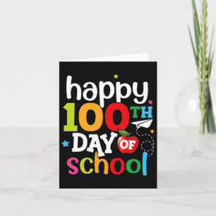 Dag van de schoolleraren Kinder meisjes jongens Ha Kaart