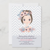 Dag van de schoonheid verjaardagsfeest uitnodiging (Voorkant)