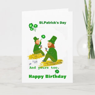 Dag van de Sint-Patrick's Dag, Groene Leprechauns Kaart