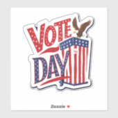 dag van de stemming sticker (Vel)