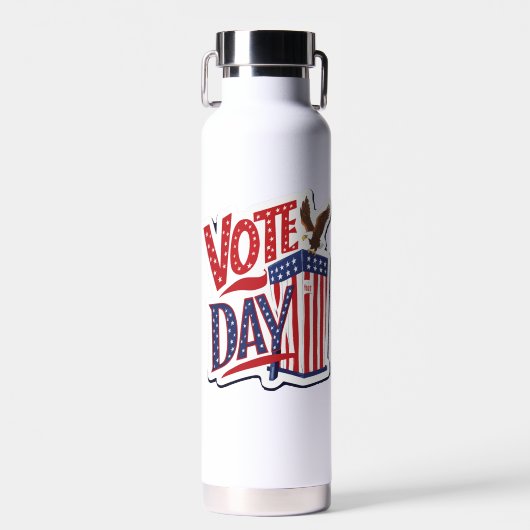dag van de stemming waterfles (Voorkant)