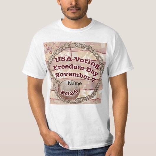 Dag van de Stemvrijheid T-shirt (Voorkant)