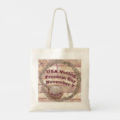 Dag van de Stemvrijheid Tote Bag (Achterkant)