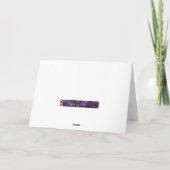 Dag van de Strijdkrachten met Flag Kaart (Achterkant)