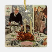  dag van de Thanksgiving in Turkije: een feest met Keramisch Ornament (Voorkant)