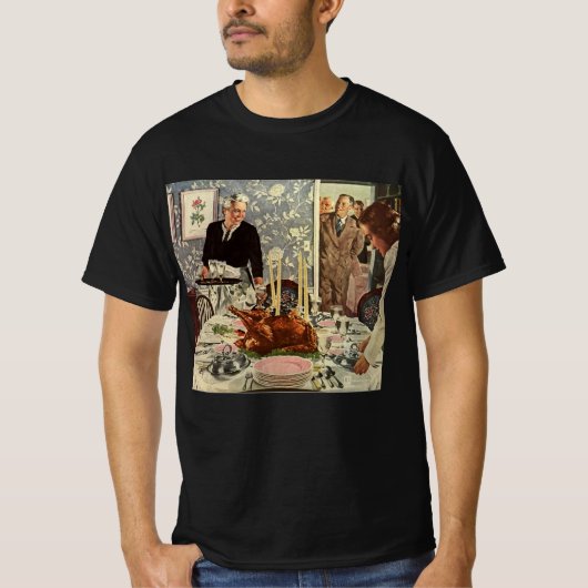 dag van de Thanksgiving in Turkije: een feest met T-shirt (Voorkant)