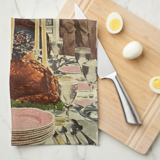  dag van de Thanksgiving in Turkije: een feest met Theedoek (Quarter Fold)