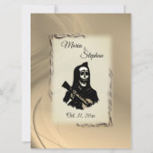 Dag van de uitnodiging tot een dodenhuwelijk (Achterkant)