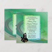 Dag van de uitnodiging tot het groene huwelijk van (Voorkant / Achterkant)