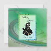 Dag van de uitnodiging tot het groene huwelijk van (Achterkant)