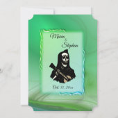 Dag van de uitnodiging tot het groene huwelijk van (Achterkant)