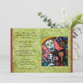 Dag van de uitnodiging tot het huwelijk (Staand voorkant)