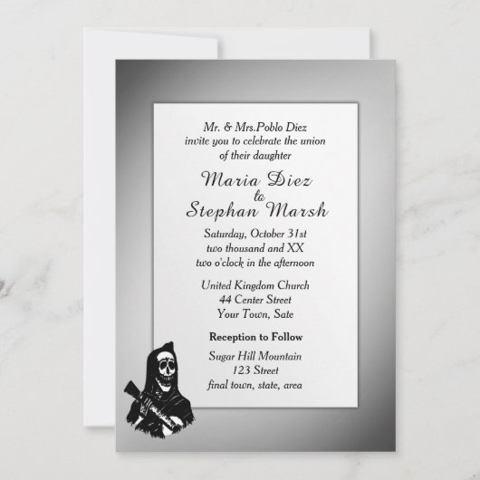 Dag van de uitnodiging tot het huwelijk (Voorkant)