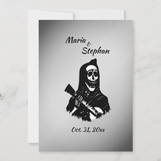 Dag van de uitnodiging tot het huwelijk (Achterkant)