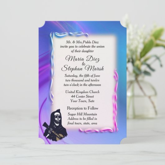 Dag van de uitnodiging tot het uitzenden van het d (Staand voorkant)