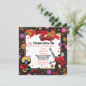 Dag van de uitnodiging van de dode partij (Staand voorkant)