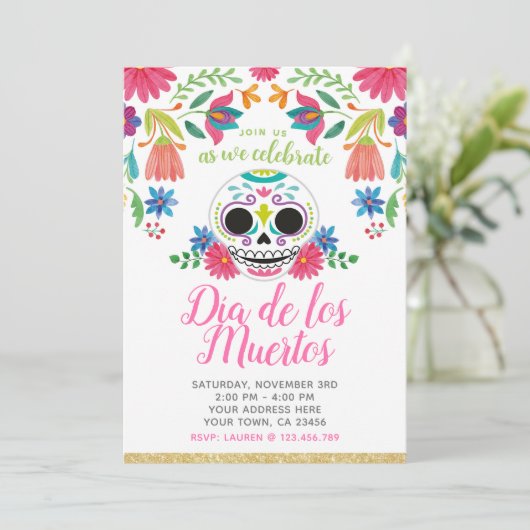 Dag van de uitnodiging van de dode partij (Staand voorkant)