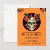 Dag van de uitnodiging van de dode schedelpartij (Voorkant / Achterkant)