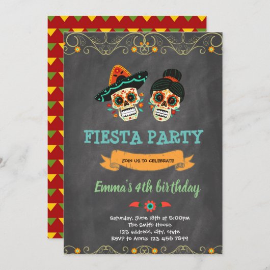 Dag van de uitnodiging voor de dood van de fistave (Voorkant / Achterkant)