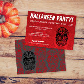 Dag van de uitnodiging voor de dood van Halloween