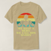 Dag van de vaders Beste pap Oost-Herinnering Zonda T-shirt (Design voorkant)