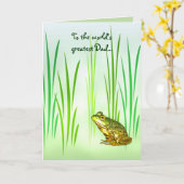 Dag van de Vaders van de prinses de Charmante Kaart (Gele Bloem)