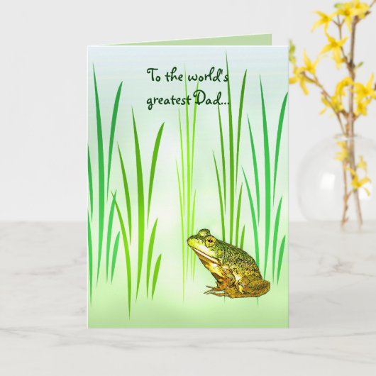 Dag van de Vaders van de prinses de Charmante Kaart (Gele Bloem)