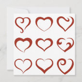 Dag van de valentijn aankondiging (Achterkant)