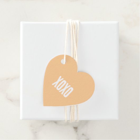 Dag van de valentijn bedankjes labels (In situ)