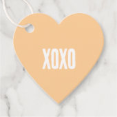 Dag van de valentijn bedankjes labels (Voorkant)