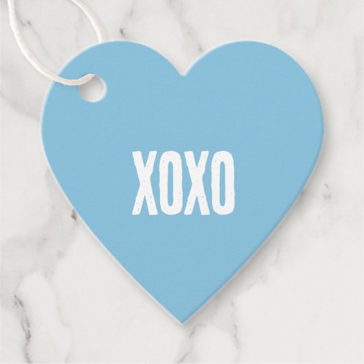 Dag van de valentijn bedankjes labels (Voorkant)