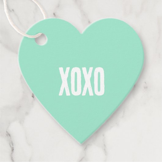 Dag van de valentijn bedankjes labels (Voorkant)